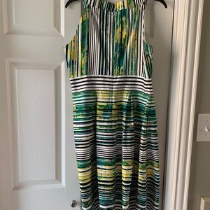 Nine West Cotton Summer halterneck dress size 14
